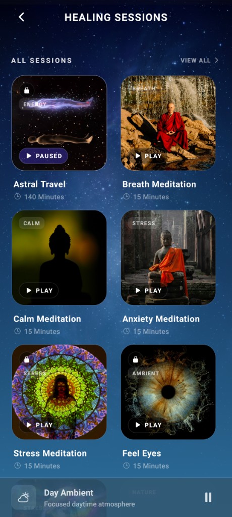 Zorvaa app — Sound Journeys